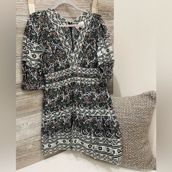 Sea Black and Multicolor Skirt